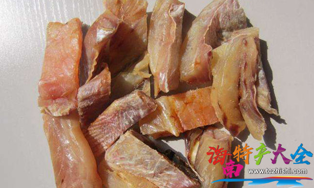 儋州紅魚干切片